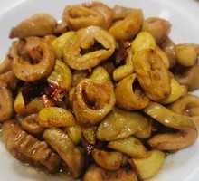 Garlic Pork Intestines