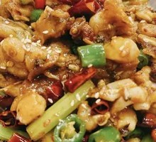 Spicy Frog Legs in Dry Pot