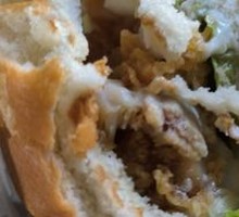 Spicy Chicken Leg Burger