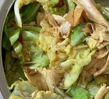 Beef Tripe and Turnip Dish