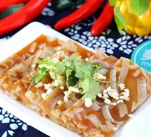 Garlic Pork Skin Jelly