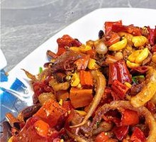 Dry-Fried Squid Tentacles