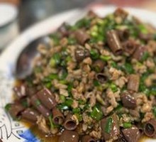 Sea Cucumber Rice Toss