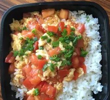 Tomato and Egg Fried Rice