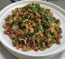 Sea Cucumber Rice Toss
