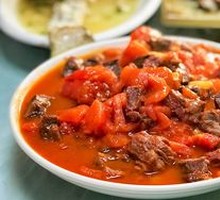 Tomato Stew with Beef Brisket