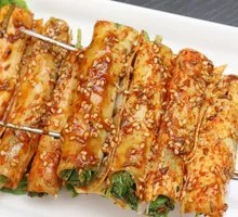 Crispy Tofu Rolls with Cilantro