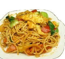 Tomato and Egg Fried Noodles
