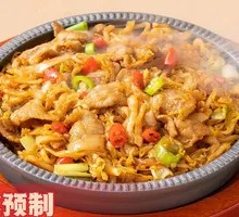 Pan-fried Pork Belly with Pickled Cabbage Heart