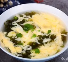 Seaweed and Egg Soup