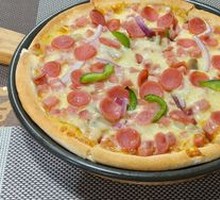 Italian Sausage Mushroom Pizza