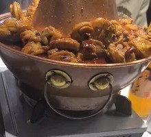 Mildly Spicy Pig's Hoof and Chicken