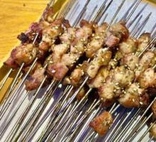 Braised Pork Belly with Baby Abalone