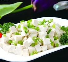 Tofu with Green Onion