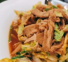Jellyfish and Chinese Cabbage Stir-fry
