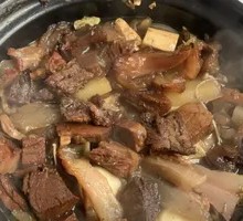 Beef Tongue and Beef Dish