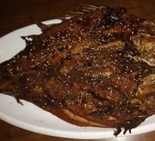 Charcoal-Grilled Sea Bass