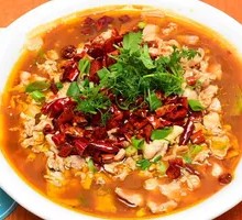 Sichuan Boiled Pork Slices