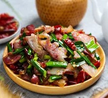 Spicy Stir-fried Pig Face