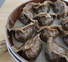 Sweet Potato Noodle with Wild Vegetable Filling