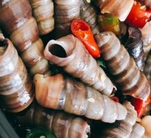 Spicy Snail with Chili