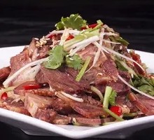 Scallion-Flavored Ox Head Meat