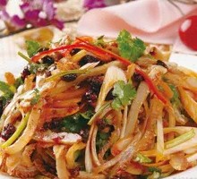 Scallion-Flavored Beef Tripe Salad