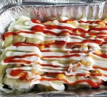 Cheese Bacon Cheese Cake