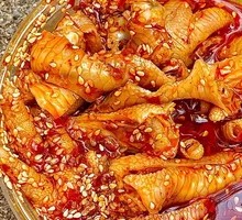 Signature Spicy Red Oil Boneless Chicken Feet Large Portion