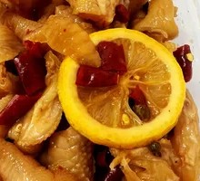 Sour Spicy Lemon Chicken Feet