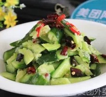 Garlic Cucumber Salad