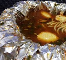 Wood Ear Mushroom Tofu Noodles