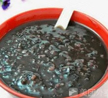 Black Rice and Red Bean Porridge