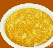 Corn Soup with Egg Flowers