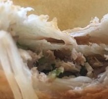 Spicy Pepper and Pork Sandwich