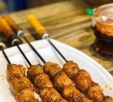 Grilled Chicken Hearts