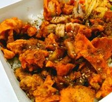 Super Cumin Crispy Chicken Rice