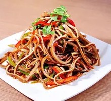 Spicy Stir-fried Tofu Bamboo