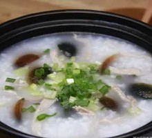 Century Egg and Pork Porridge