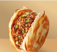 Green Pepper and Pork Wrap