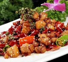 Dry-Fried Spicy Chicken