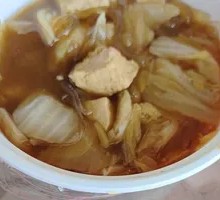 Crispy Braised Cabbage and Tofu