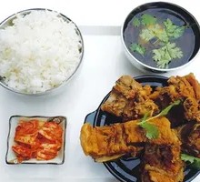 Pork Rib Cartilage Rice