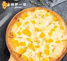 Pineapple and Peach Pizza