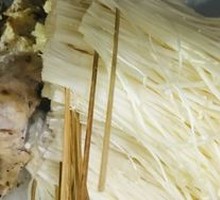 Bacon and Enoki Mushrooms