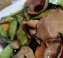Sour Spicy Pork Kidney Slices