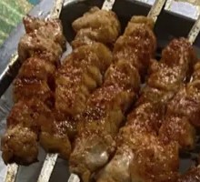 Grilled Meat Tendon with Sauce