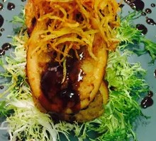 Glutinous Rice Squid Crispy Roll