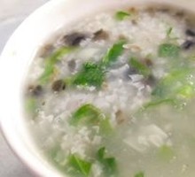 Century Egg and Pork Porridge