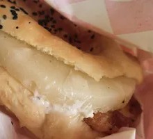 Grilled Pineapple Chinese Burger